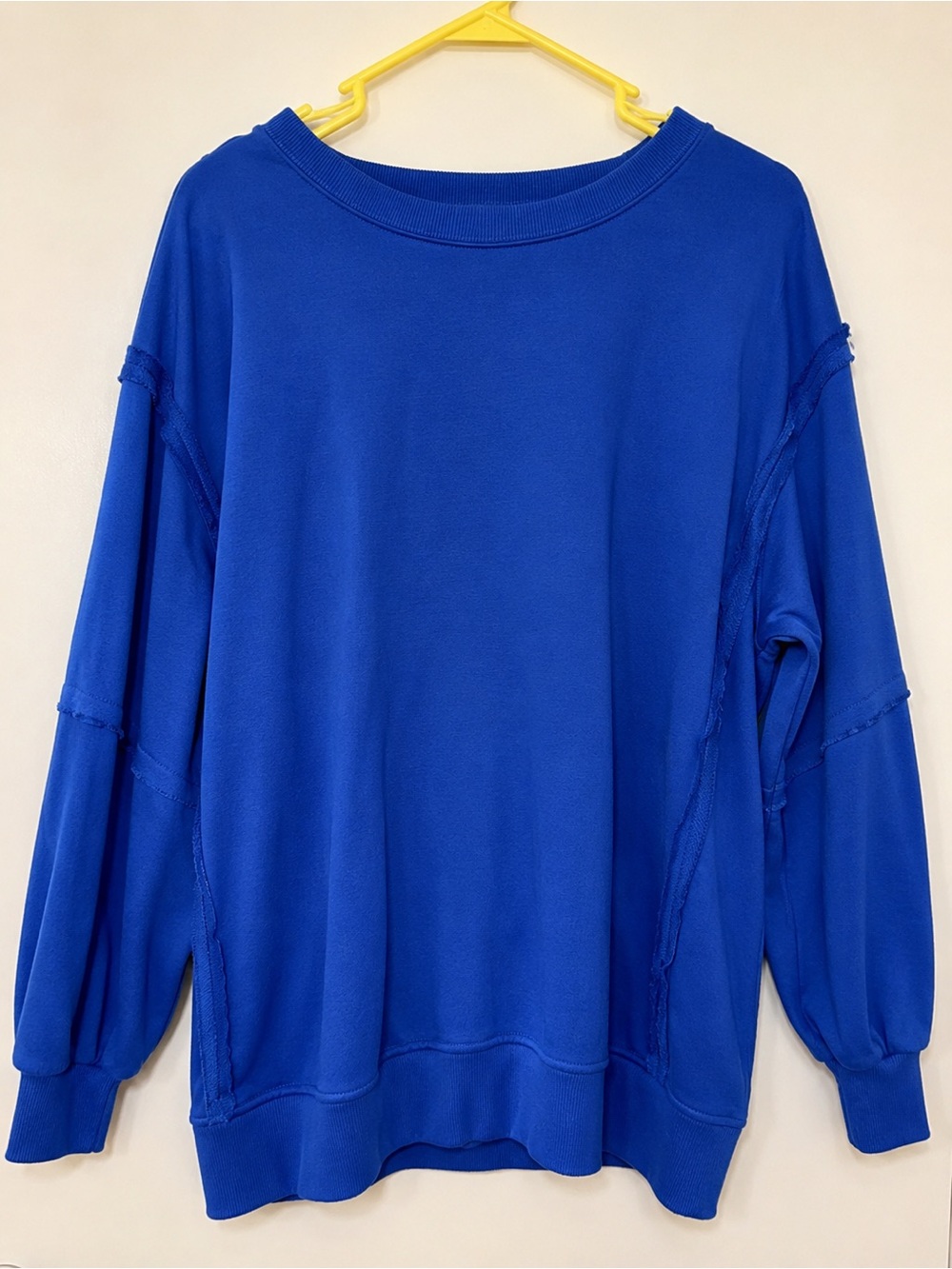 Bold Royal Blue Crewneck Sweatshirt